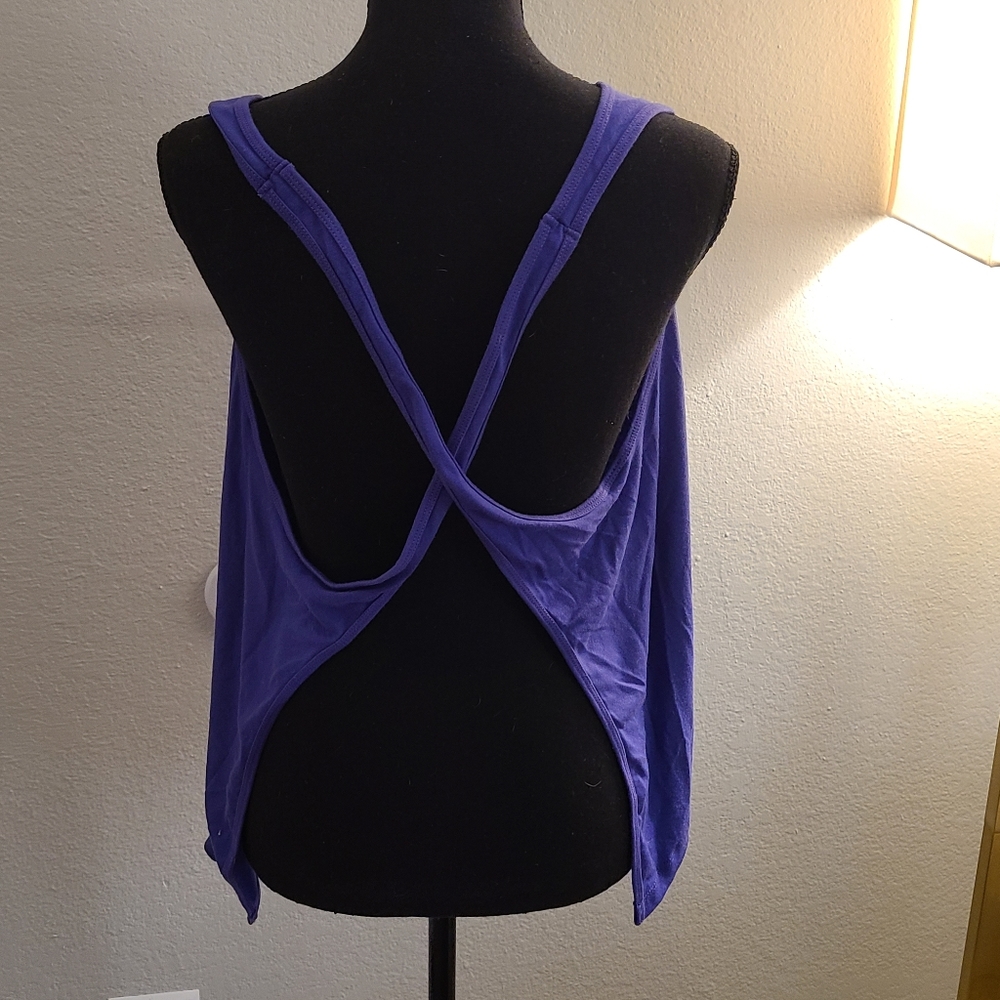 Reebok open back tank